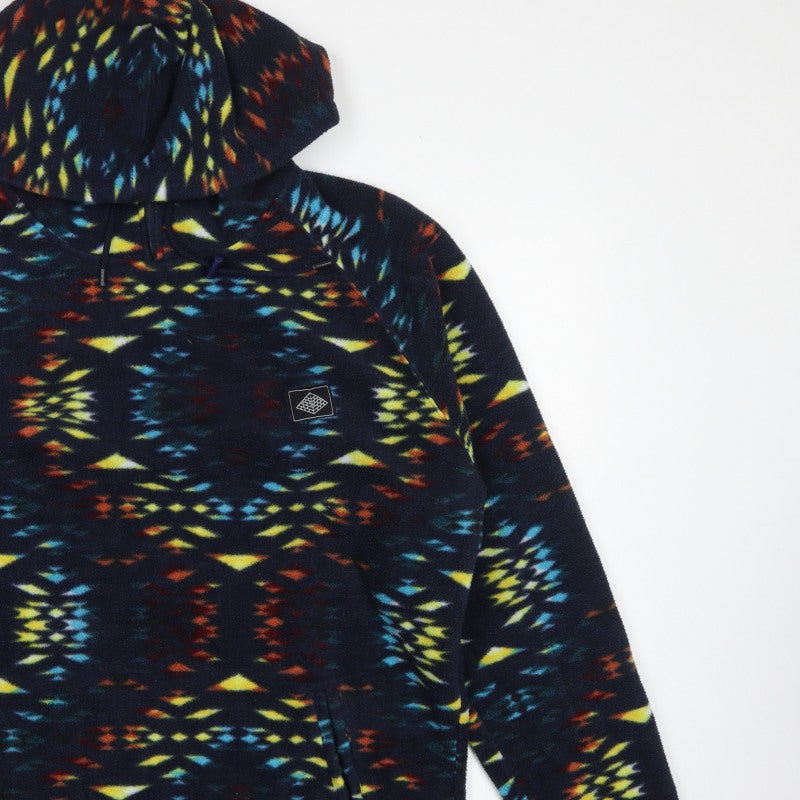 Super Massive Men’s Multicoloured L Aztec Fleece 1/4 Zip Hoodie