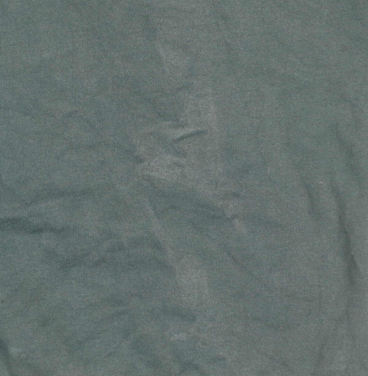 Benetton Men's Green M Crew Neck Embroidered Logo Sweatshirt