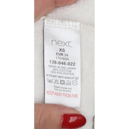 Next Teens Beige UK 6 XS New York City Pullover Sweatshirt