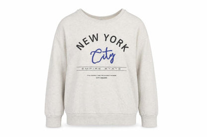 Next Teens Beige UK 6 XS New York City Pullover Sweatshirt