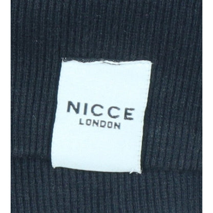 Nicce London Men’s Black XL Logo Print Pullover Hoodie