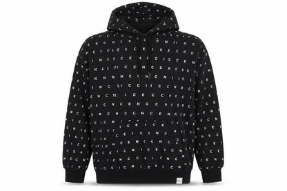 Nicce London Men’s Black XL Logo Print Pullover Hoodie
