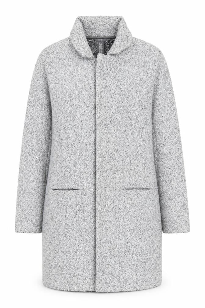 Next Women Grey UK 16 Hooded Full Zip Longline Knit Cardigan Pockets