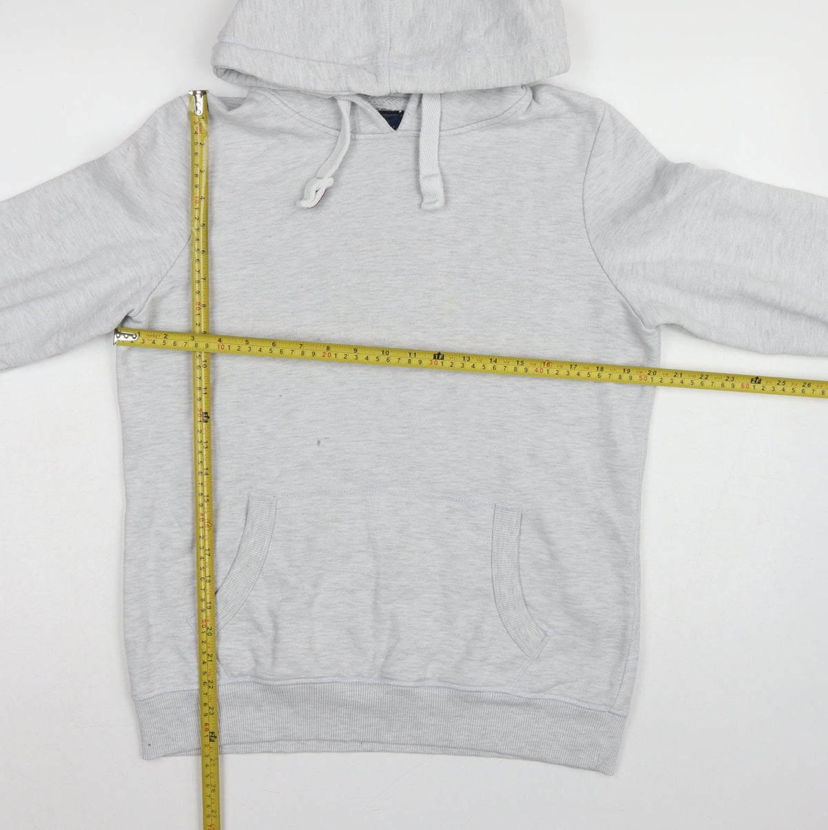 Superdry Women Grey Size 14 Pullover Hoodie Fleece Kangaroo Pocket