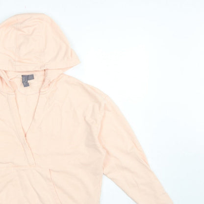 Sweaty Betty Women’s Pink UK 8 Pullover Hoodie Cotton Modal