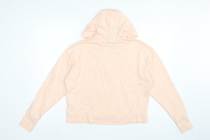 Sweaty Betty Women’s Pink UK 8 Pullover Hoodie Cotton Modal