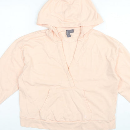 Sweaty Betty Women’s Pink UK 8 Pullover Hoodie Cotton Modal