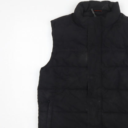 Peter Storm Men's Black M Quilted Padded Outdoor Bodywarmer Gilet