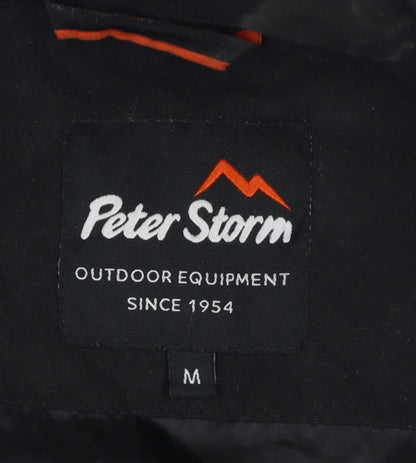 Peter Storm Men's Black M Quilted Padded Outdoor Bodywarmer Gilet