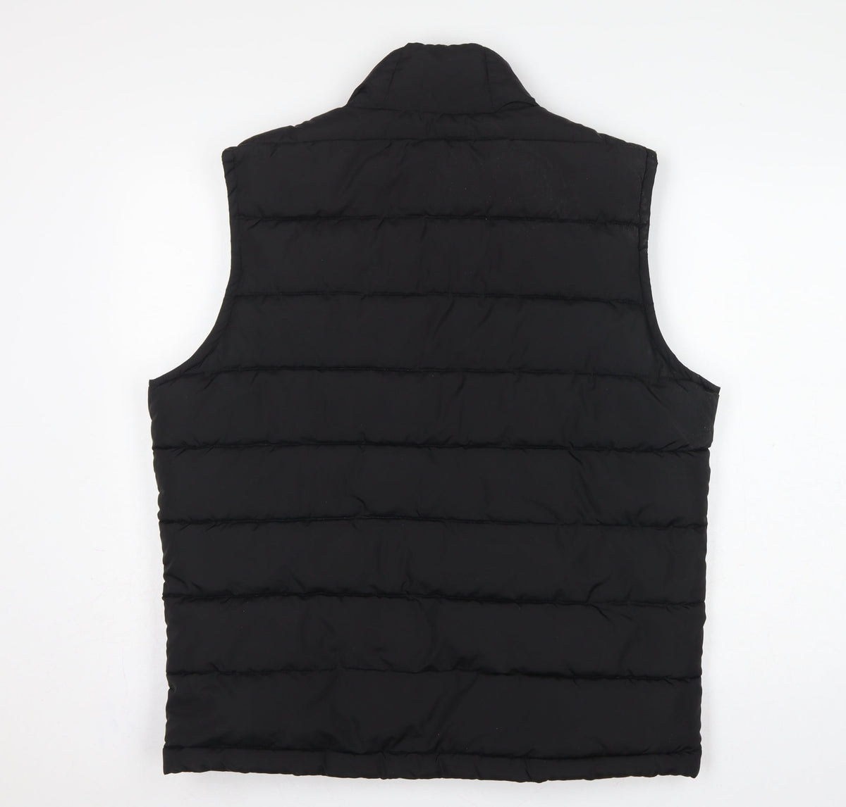 GAP Men’s Black L Quilted Padded Puffer Gilet Bodywarmer