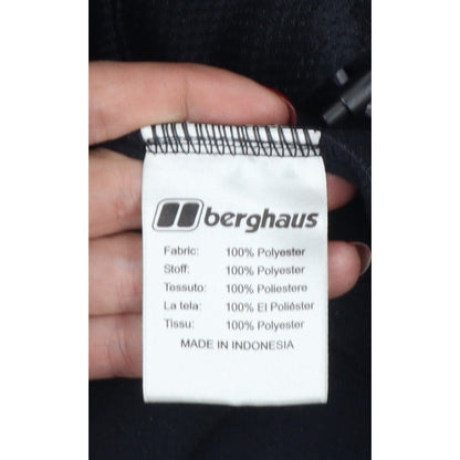 Berghaus Boys Black Fleece Jacket 5-6 Years Full Zip Outdoor