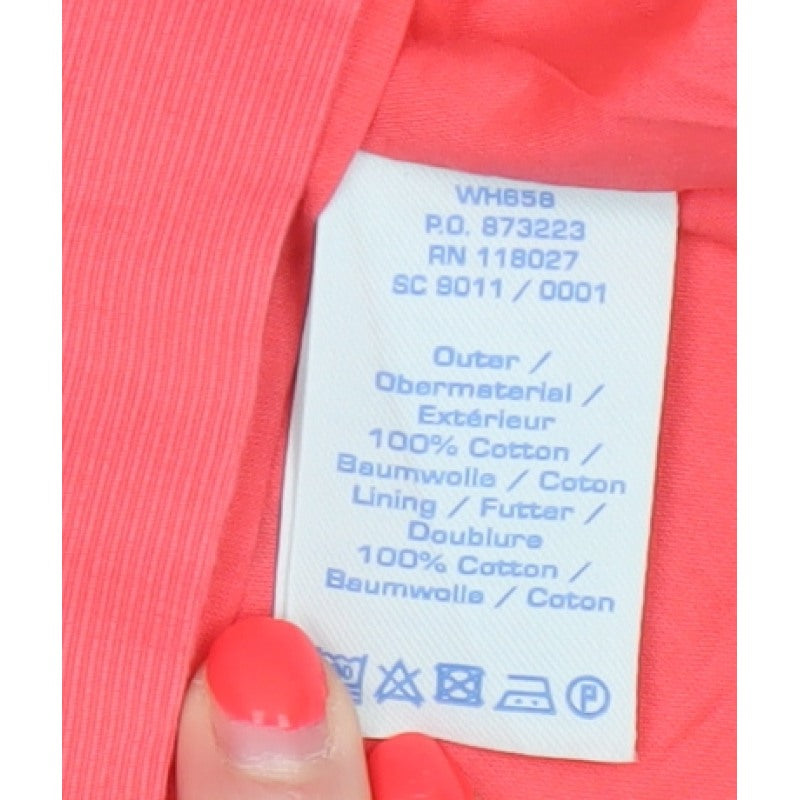 Boden Women Pink UK 14 Knee Length Sheath Dress Embroidered Cotton