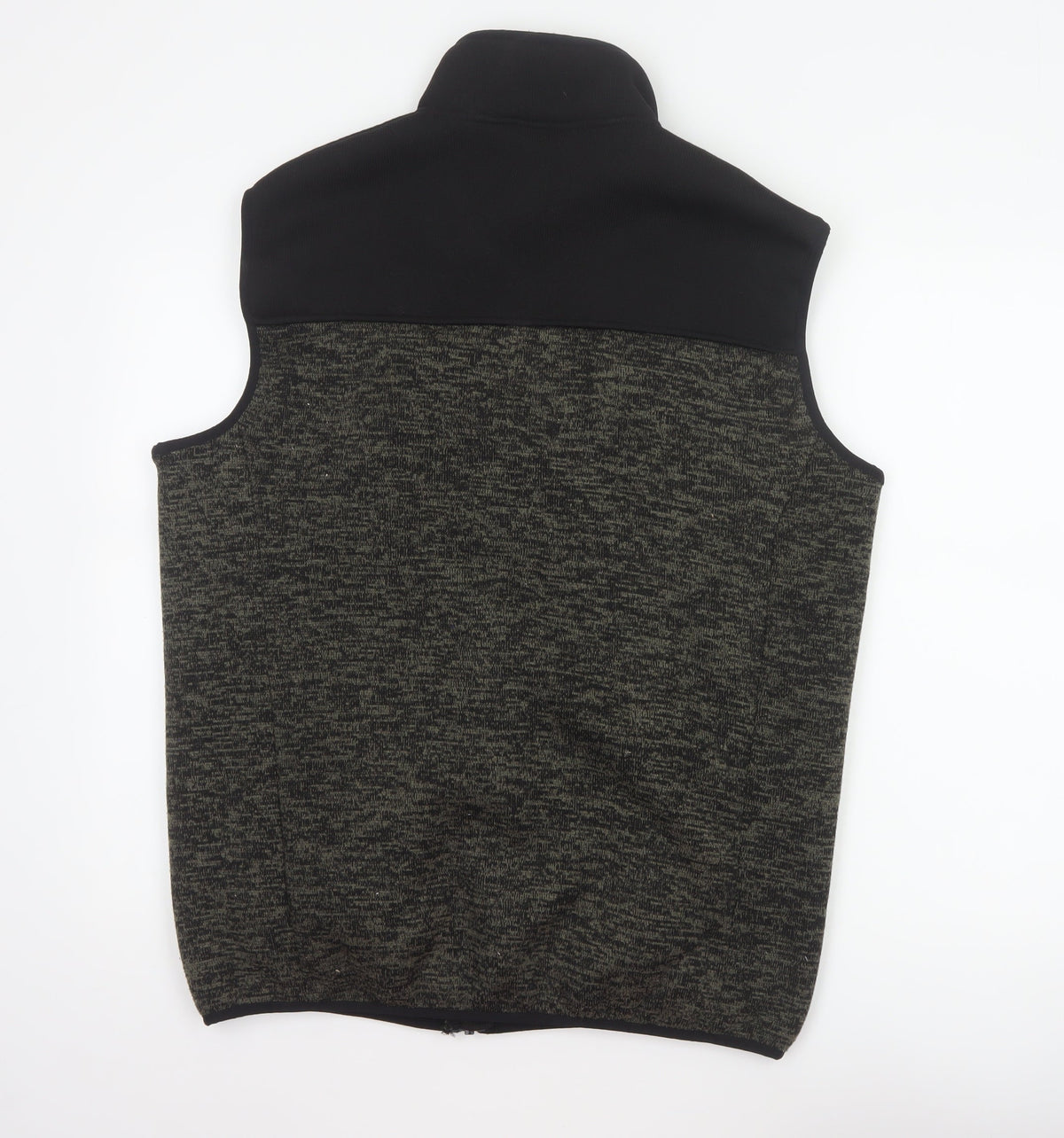 Parkside Men’s Grey Fleece Bodywarmer Waistcoat M Full Zip Workwear