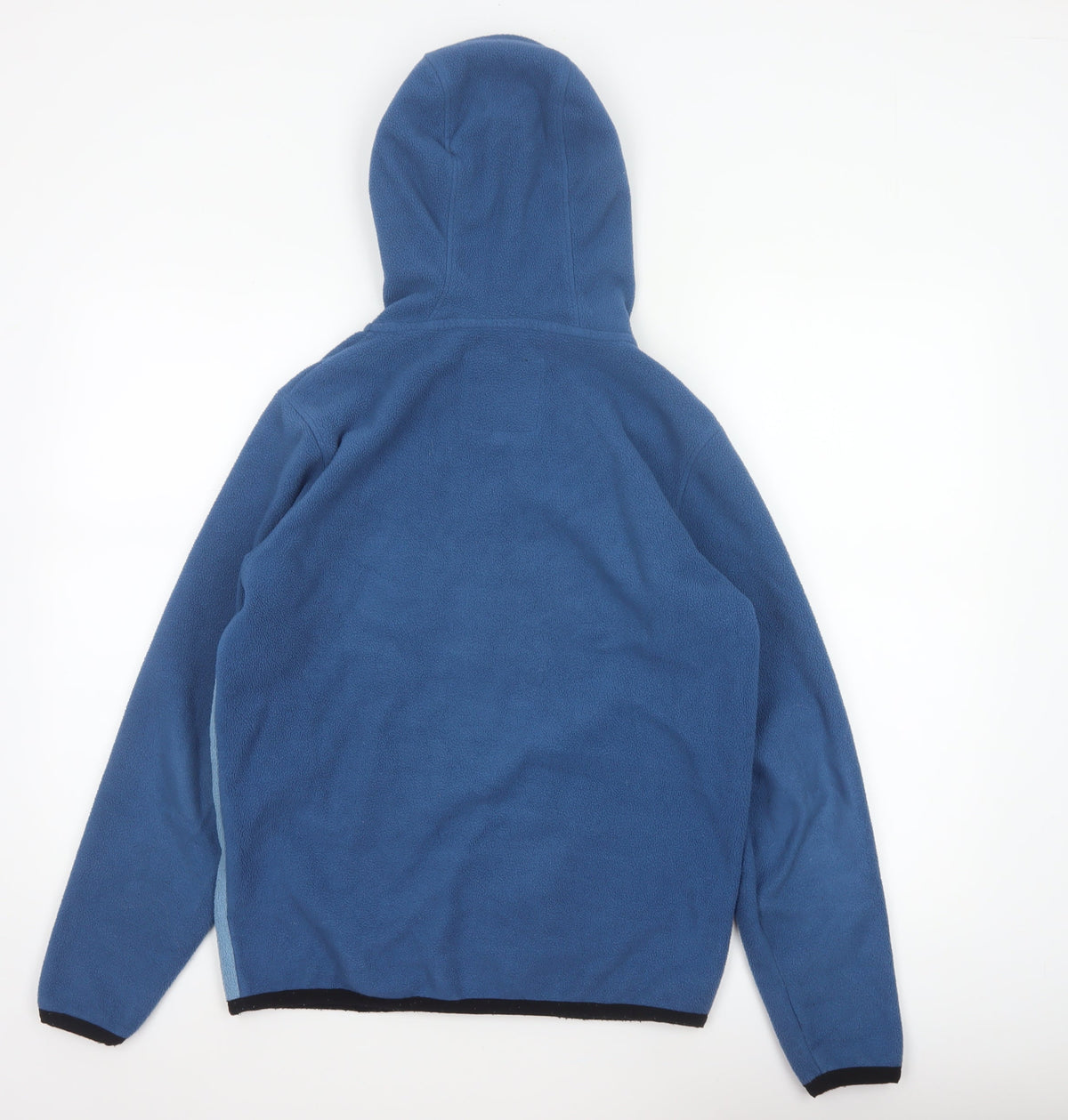 Saltrock Boys Blue 13 Years Full Zip Hooded Fleece Hoodie Colourblock