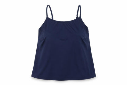 M&Co Women Blue Size 10 Petite Camisole Adjustable Strap Tank Top