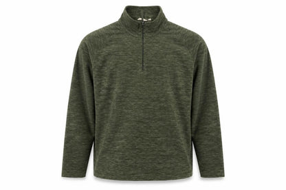 Mountain Warehouse Men’s Green M 1/4 Zip Fleece Sweatshirt