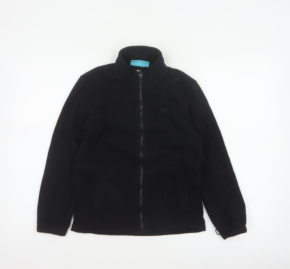 Mountain Warehouse Boys Black 11-12 Years Fleece Full Zip Jacket