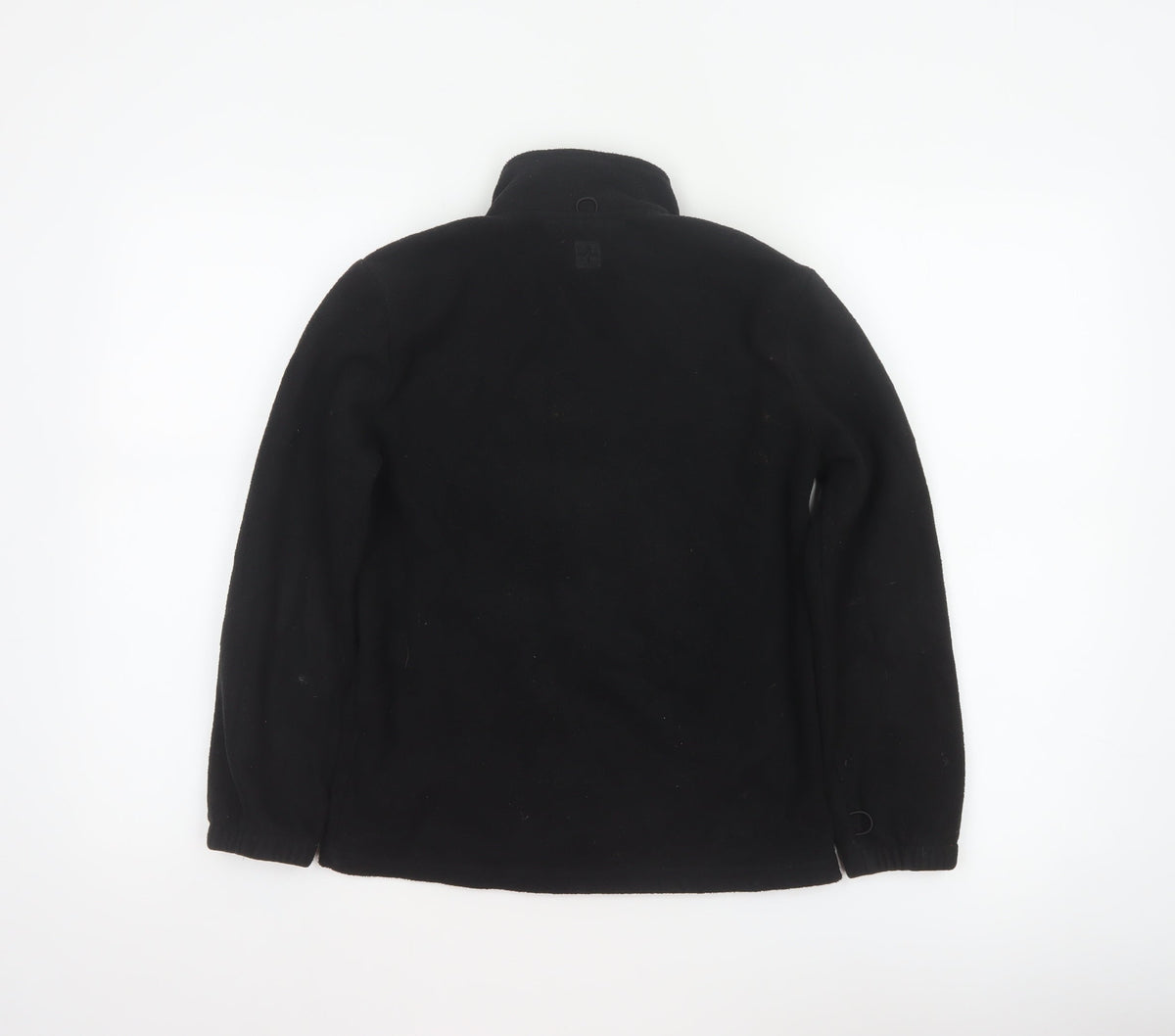 Mountain Warehouse Boys Black 11-12 Years Fleece Full Zip Jacket