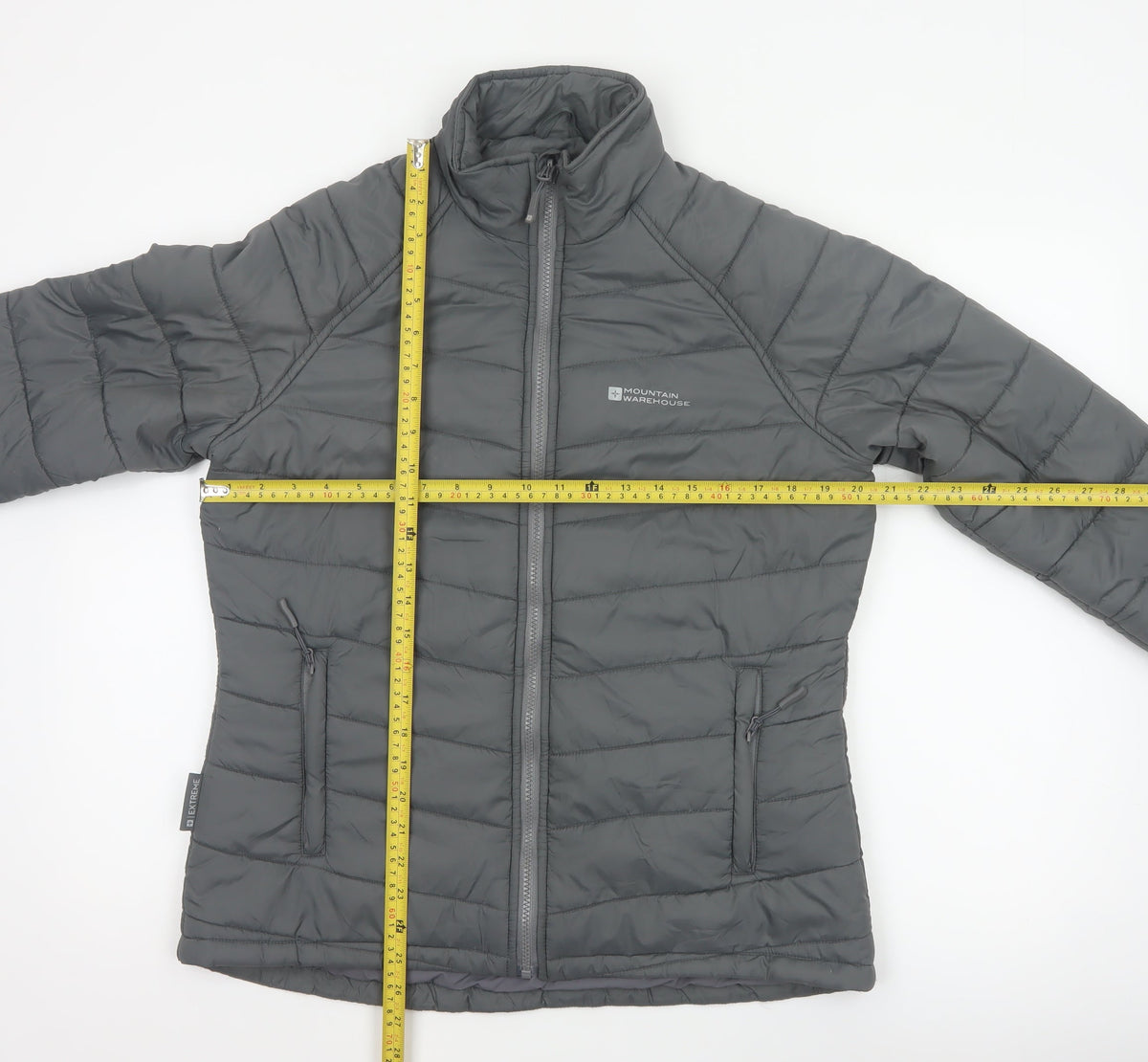 Mountain Warehouse Women Grey UK 14 Extreme Puffer Quilted Jacket