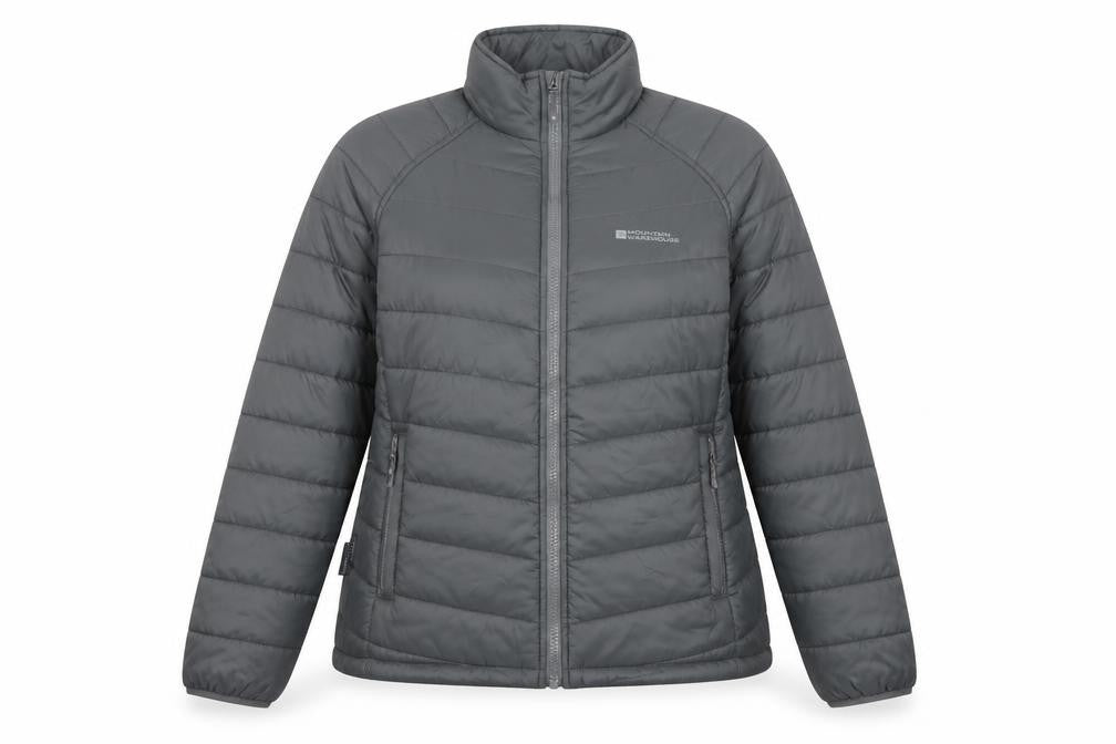 Mountain Warehouse Women Grey UK 14 Extreme Puffer Quilted Jacket