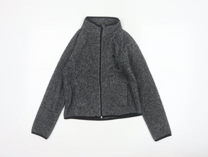 Peter Storm Boys Grey 9-10 Years Fleece Full Zip Jacket Pockets