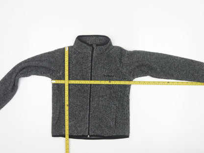 Peter Storm Boys Grey 9-10 Years Fleece Full Zip Jacket Pockets