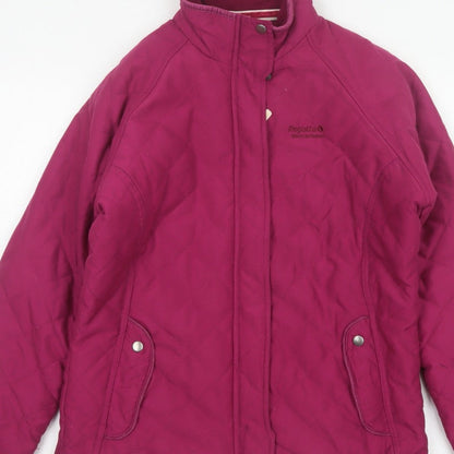 Regatta Women’s Pink Size 14 Quilted Padded Outdoor Jacket
