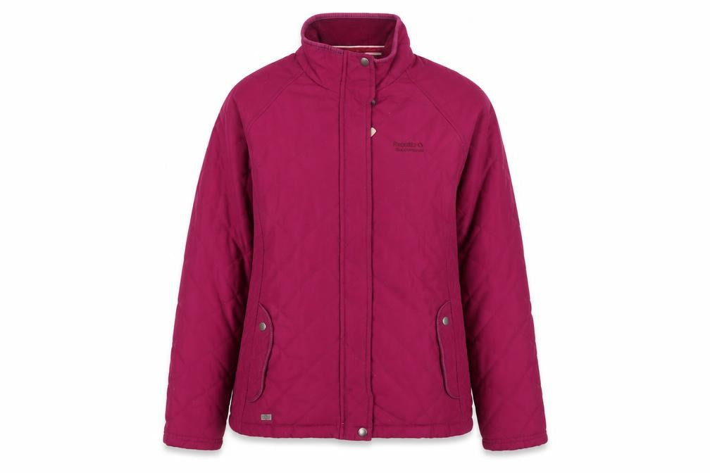 Regatta Women’s Pink Size 14 Quilted Padded Outdoor Jacket