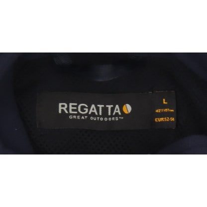 Regatta Men’s Blue L Softshell Full Zip Outdoor Jacket 42in