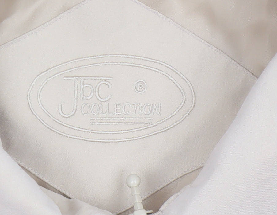 JBC Collection Women’s Beige Size 22 Zip Collared Jacket