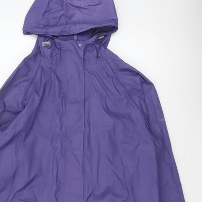 Regatta Women’s Purple UK 18 Isolite Hooded Waterproof Rain Jacket