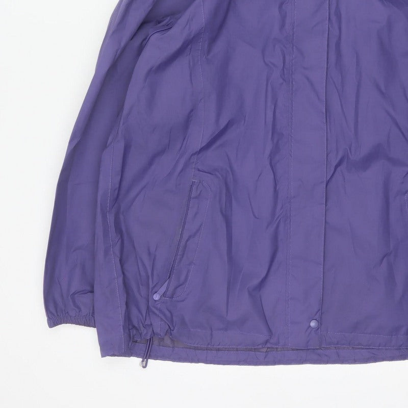 Regatta Women’s Purple UK 18 Isolite Hooded Waterproof Rain Jacket