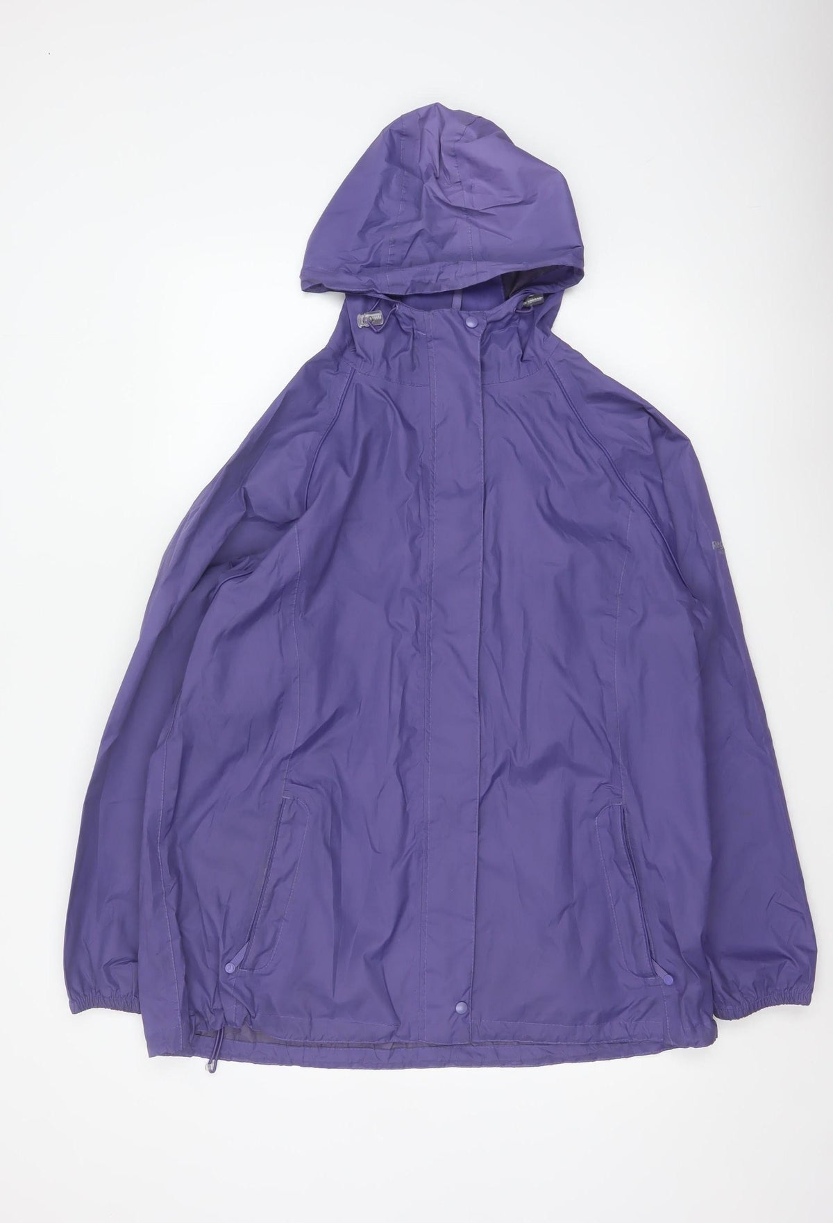 Regatta Women’s Purple UK 18 Isolite Hooded Waterproof Rain Jacket