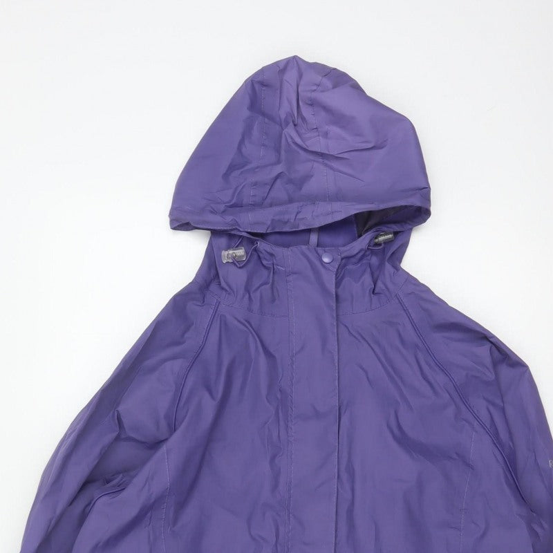 Regatta Women’s Purple UK 18 Isolite Hooded Waterproof Rain Jacket