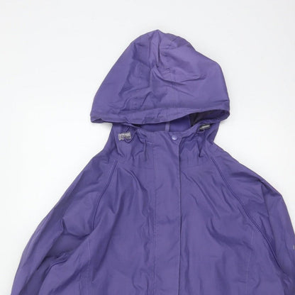 Regatta Women’s Purple UK 18 Isolite Hooded Waterproof Rain Jacket