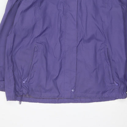 Regatta Women’s Purple UK 18 Isolite Hooded Waterproof Rain Jacket