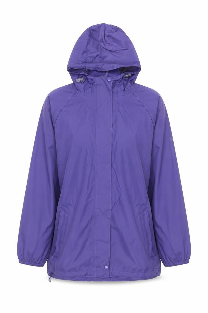 Regatta Women’s Purple UK 18 Isolite Hooded Waterproof Rain Jacket
