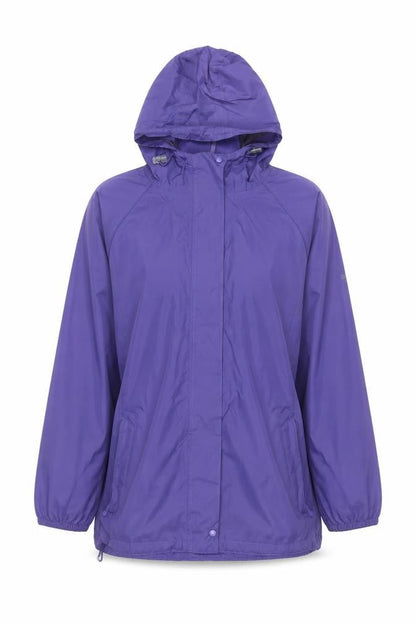 Regatta Women’s Purple UK 18 Isolite Hooded Waterproof Rain Jacket