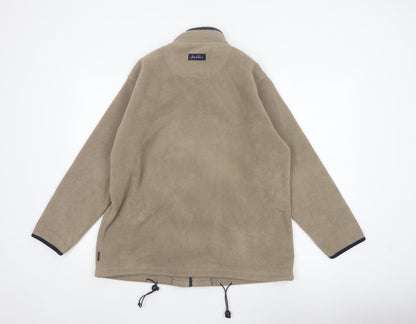 Joie de Vivre Women’s Beige M Fleece Full Zip Outdoor Jacket