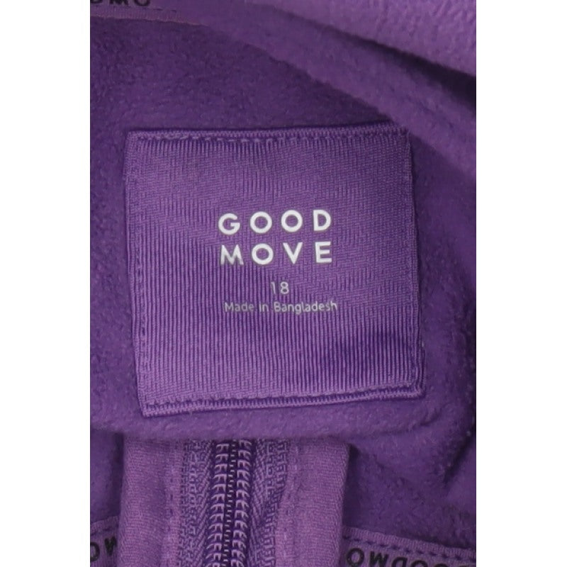 Marks and Spencer Goodmove Women Purple UK 18 Basic Fleece Jacket