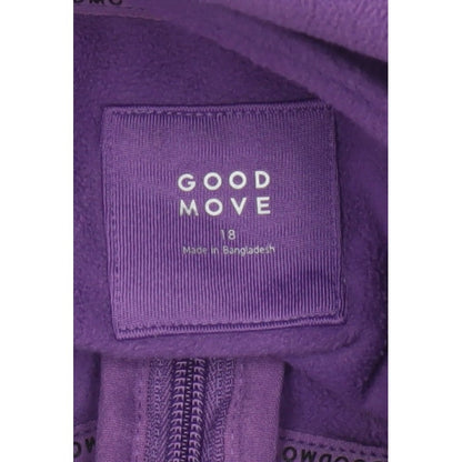 Marks and Spencer Goodmove Women Purple UK 18 Basic Fleece Jacket