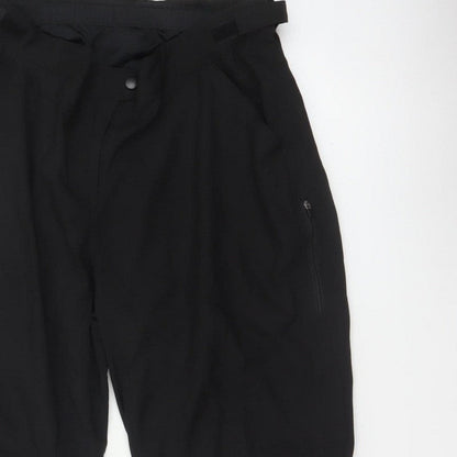 Mountain Warehouse Women’s Black UK 18 Tapered Rain Trousers