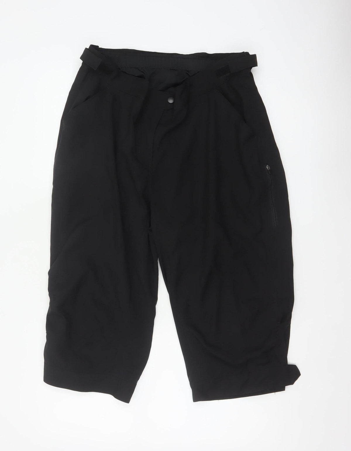Mountain Warehouse Women’s Black UK 18 Tapered Rain Trousers