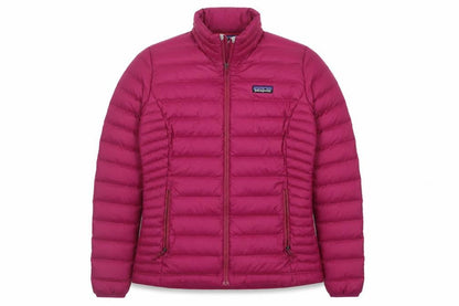 Patagonia Women’s Pink M Down Puffer Jacket Quilted Full Zip