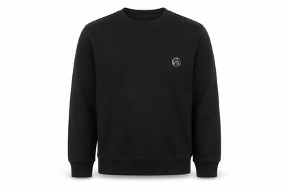 Paul Smith Men’s Black M Logo Crew Neck Pullover Cotton Sweatshirt