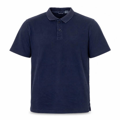 Levi's Men's Blue M Relaxed Fit Cotton Logo Short Sleeve Polo Shirt