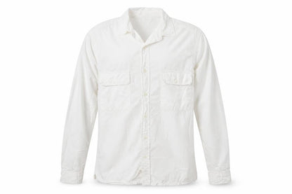 ASOS Men’s White M Cotton Long Sleeve Utility Button-Up Shirt 38-40