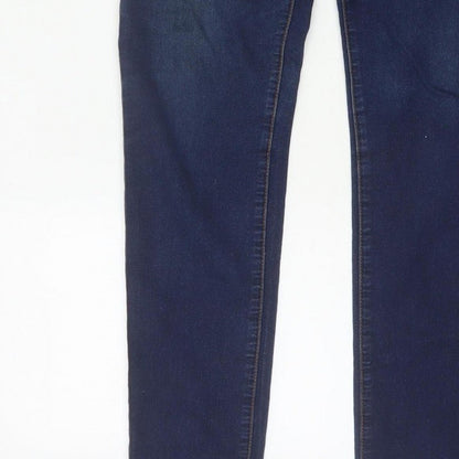 Denim Co. Women’s Blue Skinny Stretch Jeans UK 12 Dark Wash