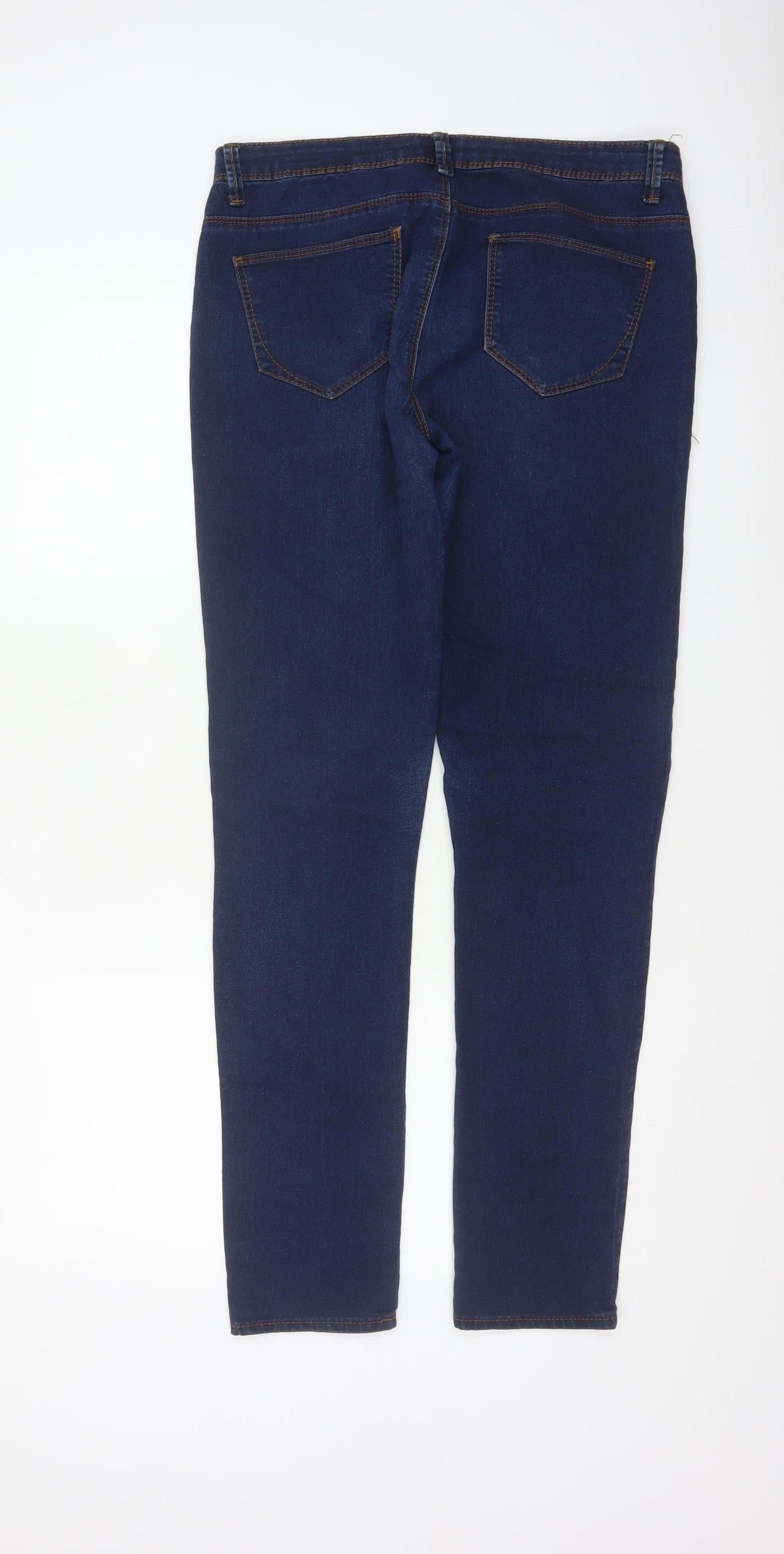 Denim Co. Women’s Blue Skinny Stretch Jeans UK 12 Dark Wash