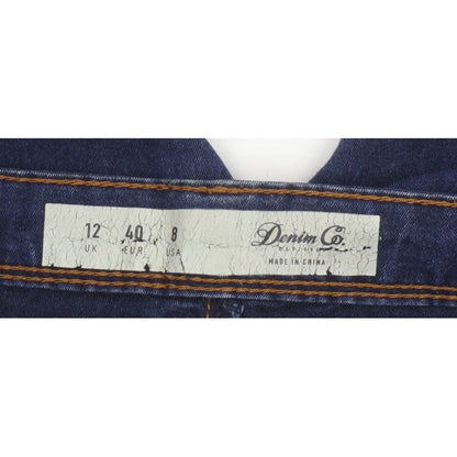 Denim Co. Women’s Blue Skinny Stretch Jeans UK 12 Dark Wash